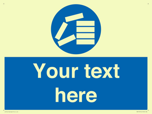 Custom Stack Correctly Sign